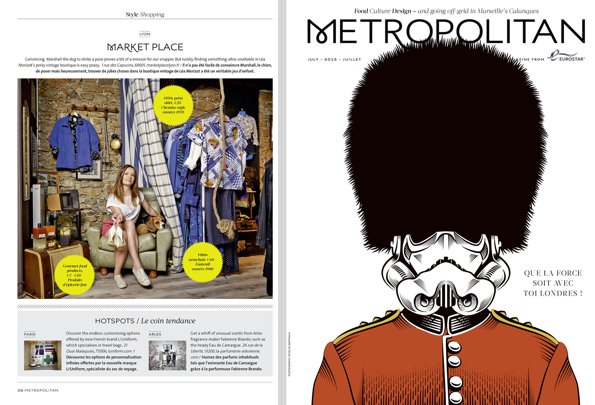 Eurostar Magazine - Metropolitan - Style Shopping