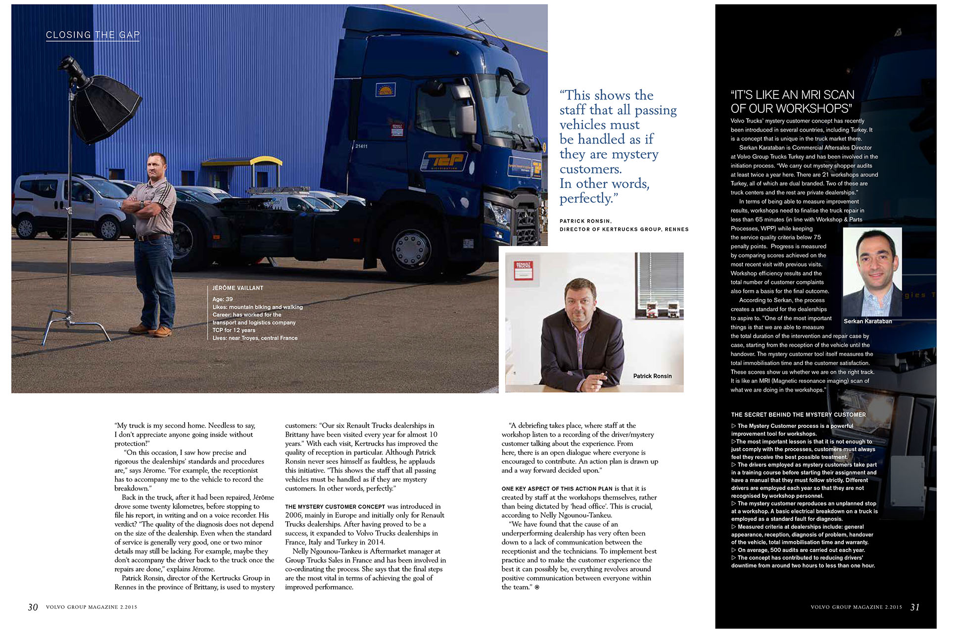 Volvo Global Magazine - The Dealerships' mystery customers