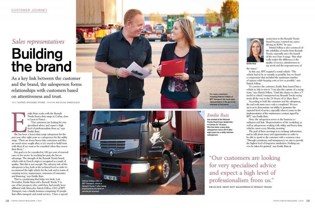 Building The Brand - Volvo Global Magazine #1 - Janvier 2016