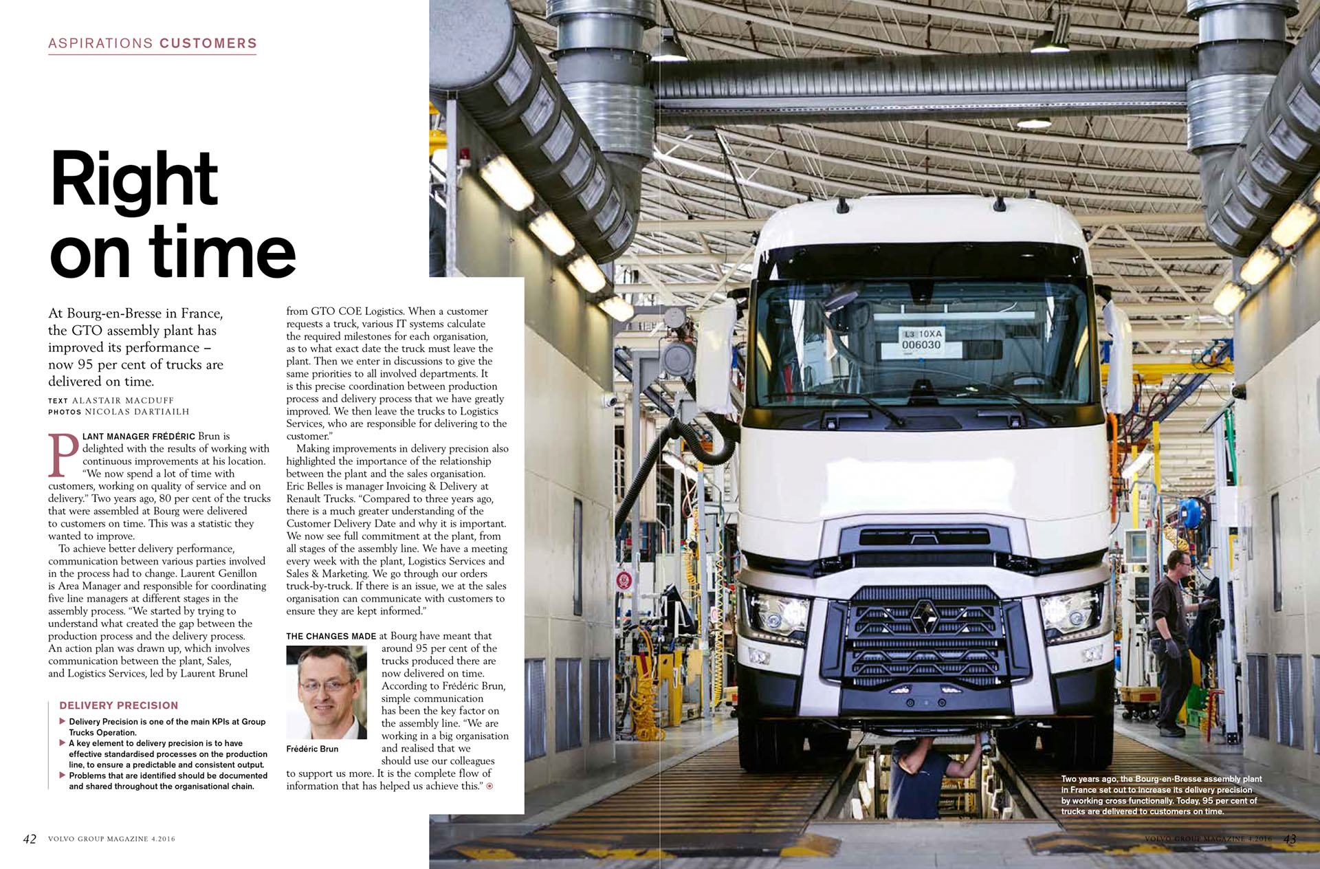 Right On Time - Volvo Global Magazine #4 - Octobre 2016