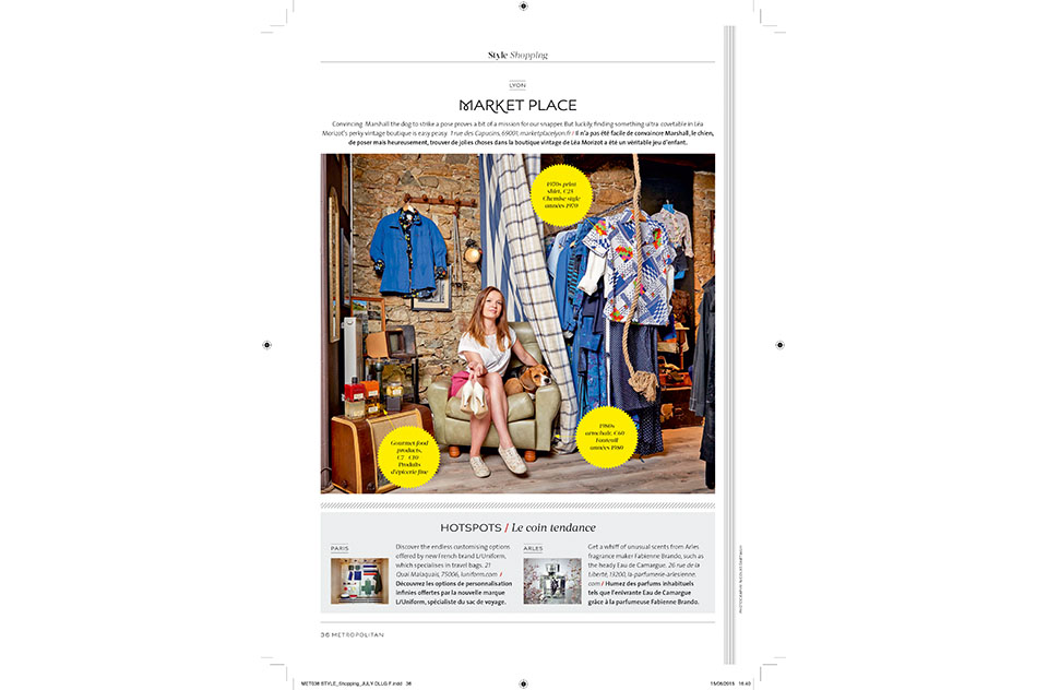 Eurostar Magazine - Metropolitan - Style Shopping